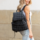  Stevie Quilted Puffer Backpack | AILI'S CORNER