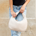  Paige Woven Handbag | AILI'S CORNER