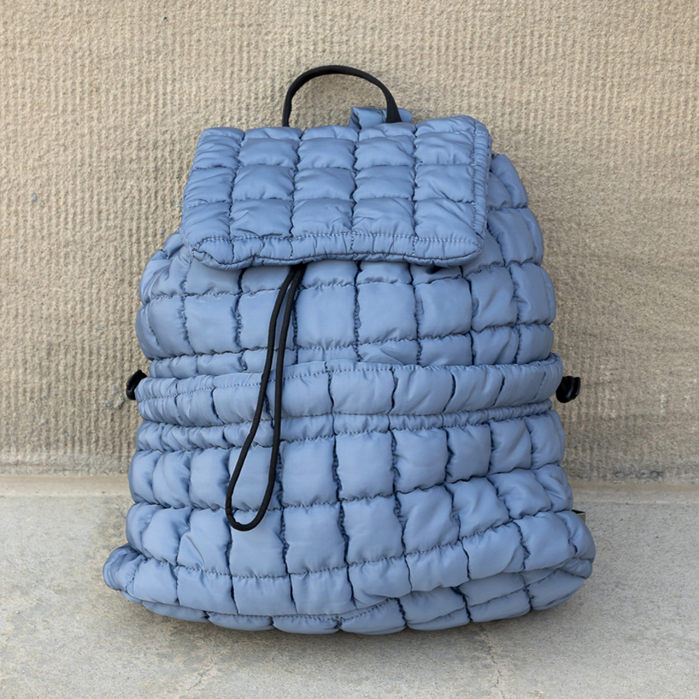 Stevie Quilted Puffer Backpack | AILI'S CORNER