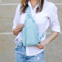  Pippa Reversible Nylon Crossbody Sling Bag | AILI'S CORNER