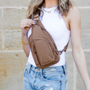  Pippa Reversible Nylon Crossbody Sling Bag | AILI'S CORNER