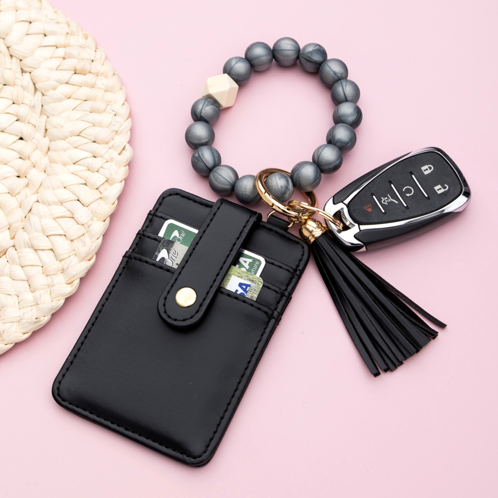 Silicone Key Ring Wallet Bracelet | AILI'S CORNER