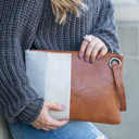  Oversize Everyday Color Block Clutch | AILI'S CORNER