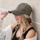  Suede Boyfriend Ball Cap Hat | AILI'S CORNER