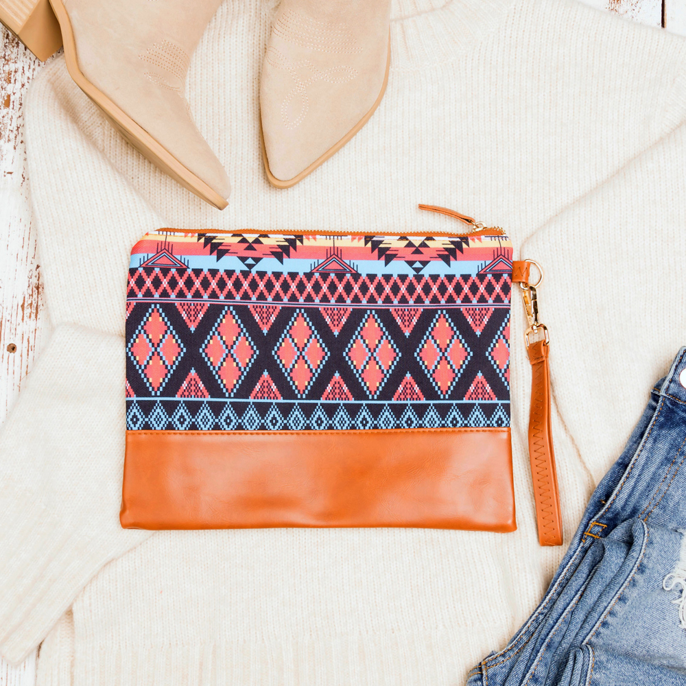 Aztec Boho Clutch | AILI'S CORNER