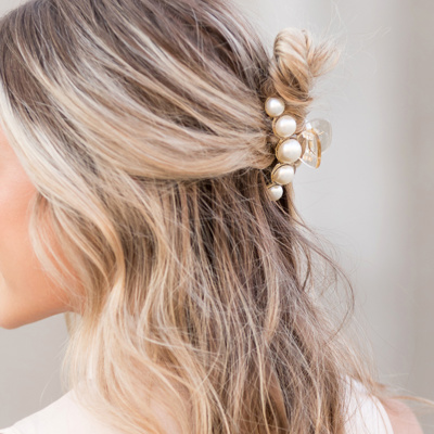 Pearl Hair Claw Clip Set - 2PK | AILI'S CORNER