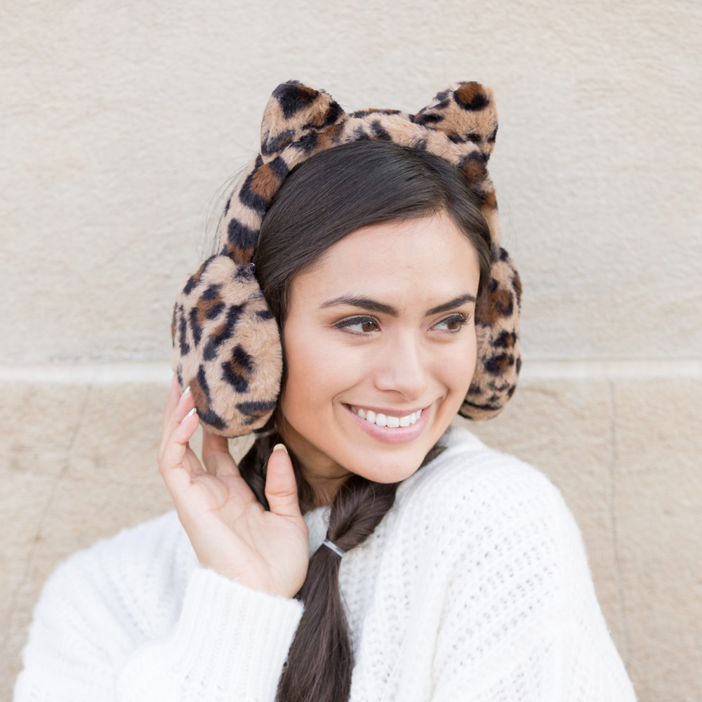 Animal Print Ear Muffs | AILI'S CORNER