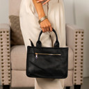  Jordan Mixed Media Tote | AILI'S CORNER