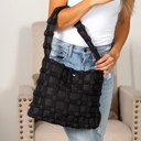  Maya Basket Weave Puffer Tote | AILI'S CORNER