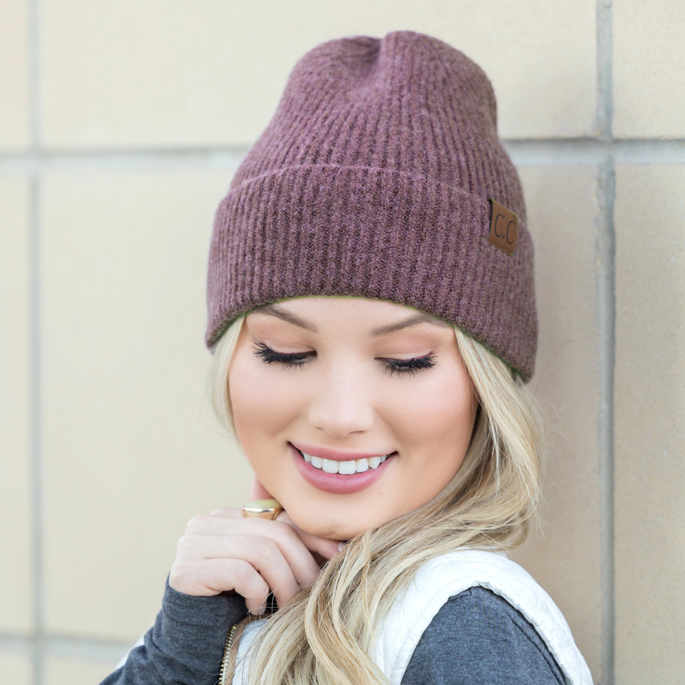 C.C® Fine Yarn Cuff Beanie | AILI'S CORNER