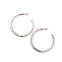  14K STAINLESS STEEL OPEN HOOP EARRINGS  | AILI'S CORNER