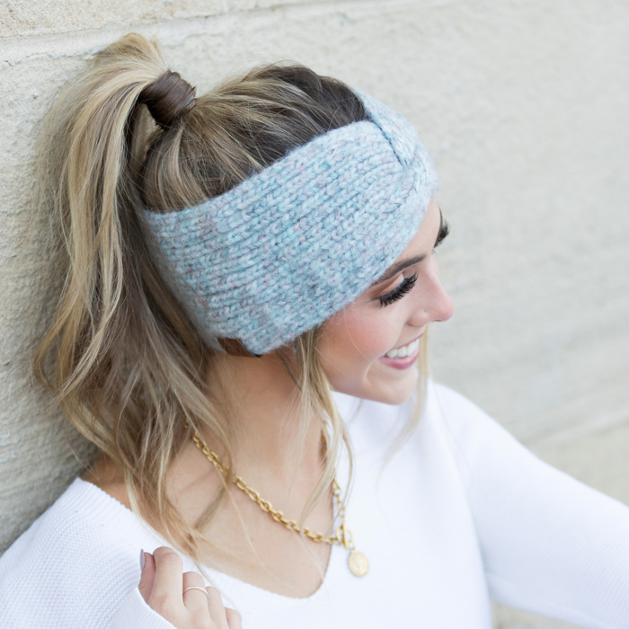 C.C® Cozy Marled Headwrap