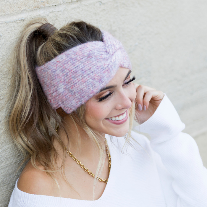 C.C® Cozy Marled Headwrap