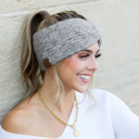 Mel Gray Gray C.C® Cozy Marled Headwrap