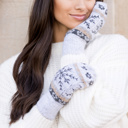  Nordic Snowflake Mittens | AILI'S CORNER