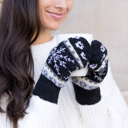  Nordic Snowflake Mittens | AILI'S CORNER