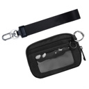 Black Dakota Wristlet ID Wallet Pouch | AILI'S CORNER