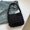  Maya Basket Weave Puffer Tote | AILI'S CORNER