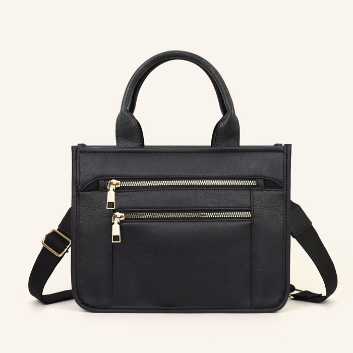 Jordan Mixed Media Tote | AILI'S CORNER