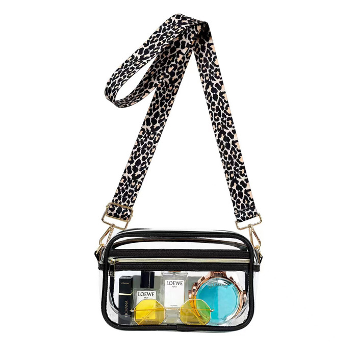 Kendall Leopard Stadium Camera Crossbody | AILI'S CORNER