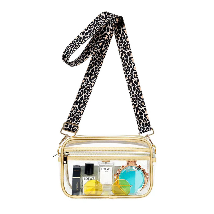 Kendall Leopard Stadium Camera Crossbody | AILI'S CORNER