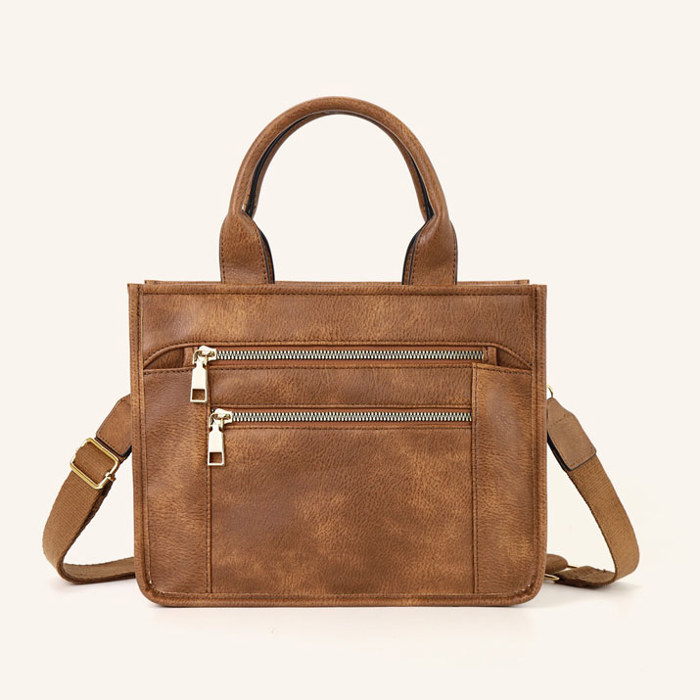 Jordan Mixed Media Tote | AILI'S CORNER