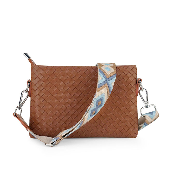 Kassidy Woven Crossbody | AILI'S CORNER