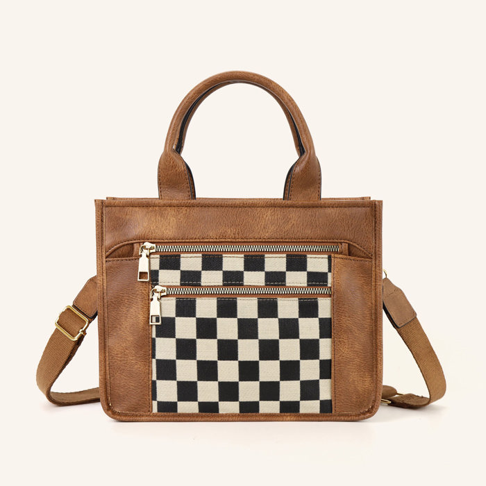 Jordan Mixed Media Tote | AILI'S CORNER