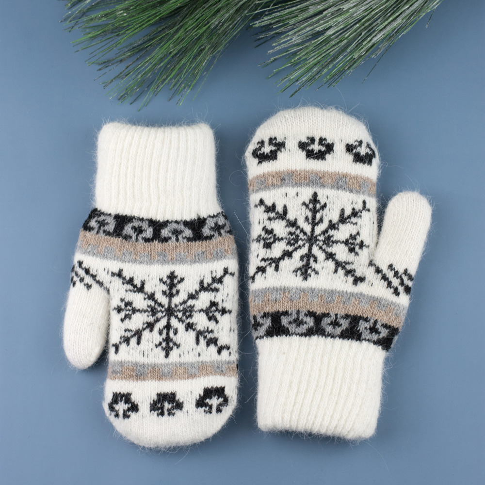 Nordic Snowflake Mittens | AILI'S CORNER