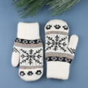  Nordic Snowflake Mittens | AILI'S CORNER