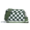 Eucalyptus Check Sydney Oversize Convertible ID Crossbody Bag | AILI'S CORNER