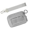 Gray Dakota Wristlet ID Wallet Pouch | AILI'S CORNER