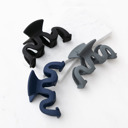 Gray/black/navy Zig Zag Hair Claws | 3 Pack | AILI'S CORNER