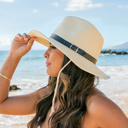 Straw Drawstring Panama Hats | AILI'S CORNER