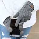  C.C® Cable Knit Lined Gloves