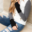  Cable Knit Short Handwarmers | AILI'S CORNER