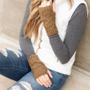 Cable Knit Short Handwarmers | AILI'S CORNER