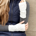  Cable Knit Short Handwarmers | AILI'S CORNER
