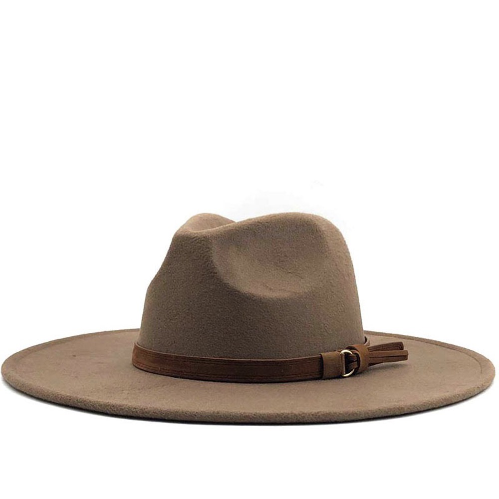 Wide Brim Panama Fedora Hat | AILI'S CORNER