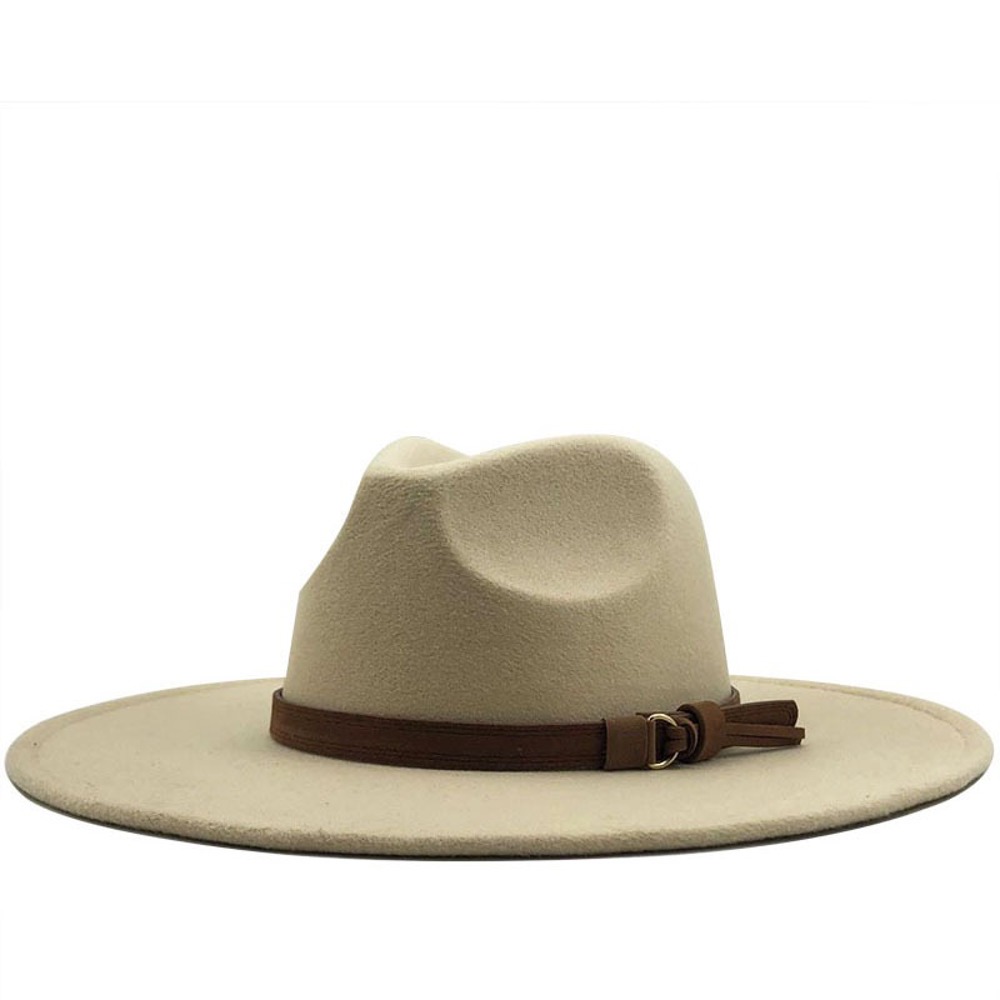 Wide Brim Panama Fedora Hat | AILI'S CORNER