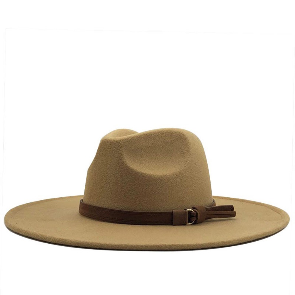 Wide Brim Panama Fedora Hat | AILI'S CORNER