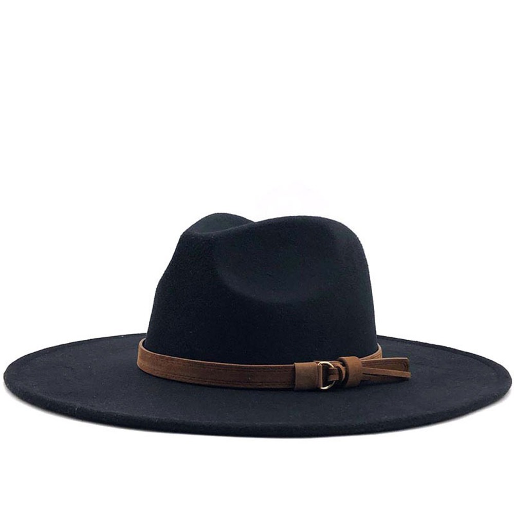 Wide Brim Panama Fedora Hat | AILI'S CORNER