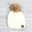  C.C® Fur Pom Beanie