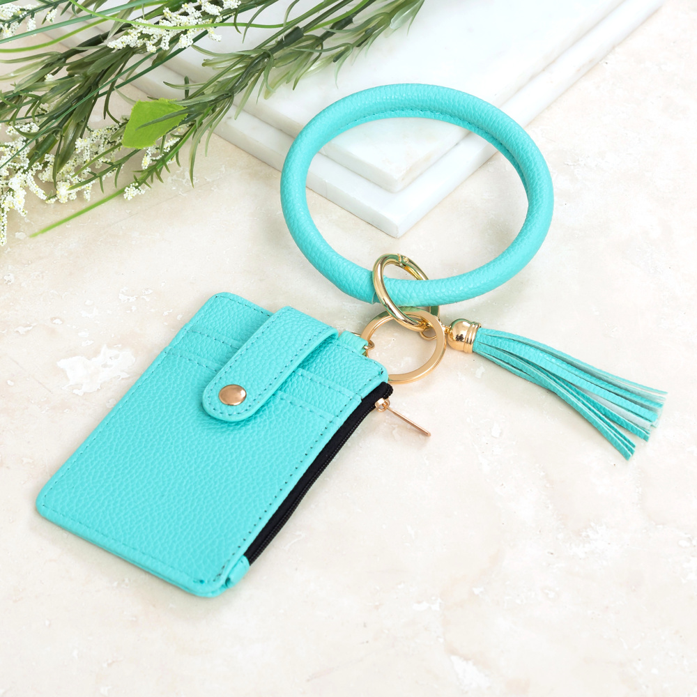 Key Ring ID Wallet Zip Bracelet | AILI'S CORNER