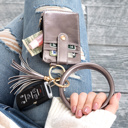  Key Ring ID Wallet Zip Bracelet | AILI'S CORNER