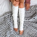  Long Cable-Knit Leg Warmers | AILI'S CORNER