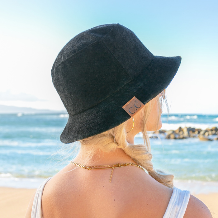 C.C® Terry Cloth Bucket Hat | AILI'S CORNER