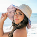  Watercolor Accent Cargo Hat | AILI'S CORNER