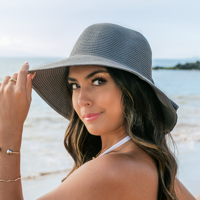 Bow Back Sun Hat | AILI'S CORNER