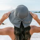  Bow Back Sun Hat | AILI'S CORNER